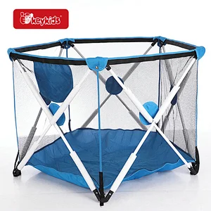 Multiple Colors Baby Playpen, Foldable Safety Play Yard for Indoor and Outdoor Use W08M022